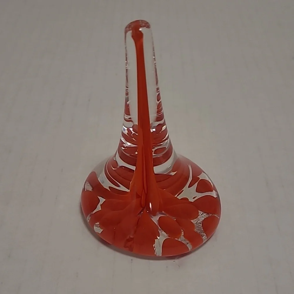 Beautiful Art Glass Ring Holder